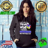 Grinch I just want to drink wine and watch my Cowboys beat your team’s ass shirt