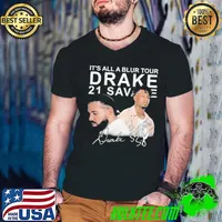 Its All A Blur Tour Drake 2023 Drake And 21 Savage Vintage Shirt