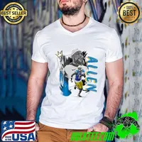 Keenan Allen American football wide receiver for the Los Angeles Chargers T-Shirt Guys V Neck