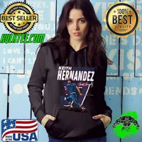 Keith Hernandez Signature American former Major League Baseball first baseman St. Louis Dash T-Shirt Hoodie
