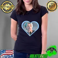 Kpop Stray Kids Felix Blue Heart South Korean boy band formed by JYP Entertainment T-Shirt