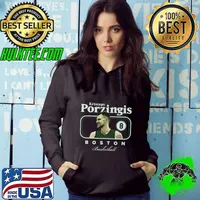 Kristaps Porzingis Latvian professional basketball player for the Boston Celtics Cover T-Shirt Hoodie
