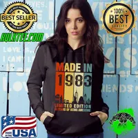 Made In 1983 Limited Edition 41 Years Of Being Awesome Vintage T-Shirt Hoodie