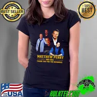 Matthew Perry 1969 2023 Thank You For The Memories s Ladies Tee
