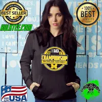 Michigan Wolverines Big Ten Championship 2023 Football Shirt