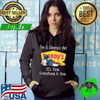Mickey Mouse I’m a Denny’s girl it’s fine everything is fine s Hoodie