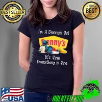 Mickey Mouse I’m a Denny’s girl it’s fine everything is fine shirt
