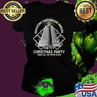 Nakatomi Corporation Annual Christmas Party Jingle All The Yippie ki yay s Ladies tee