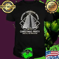 Nakatomi Corporation Annual Christmas Party Jingle All The Yippie ki yay shirt