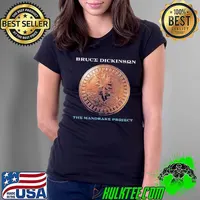 New Album From Iron Maiden Vocalist Extraordinaire Bruce Dickinson March 1st 2023 The Mandrake Project Shirt Ladies Tee