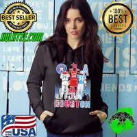 Nolan Ryan Hakeem Olajuwon And Earl Campbell Houston City Sports Signatures Shirt Hoodie