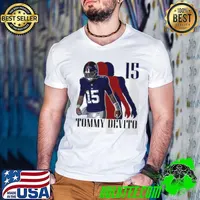 Original tommy Devito No. 15 New York Giants Silhouette Shirt