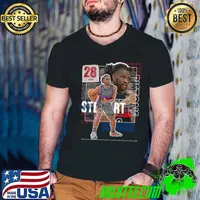 Premium isaiah Stewart American professional basketball player for the Detroit Pistons T-Shirt Guys V Neck
