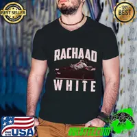 Rachaad White American football running back for the Tampa Bay Buccaneers T-Shirt Guys V Neck