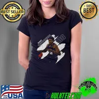 Scoot Henderson American professional basketball player for the Portland Trail Blazers Stripes T-Shirt Ladies Tee