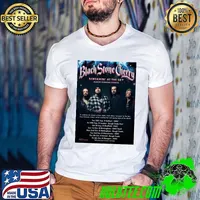 Screamin At The Sky Black Stone Cherry Album Signing Event 2024 Schedule s Guys V Neck