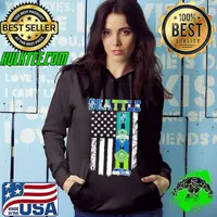 Seattle Sports Team Mariners, Seattle Sounders FC, Seattle Storm and Seahawks Flag Shirt