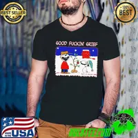 Snoopy And Charlie Brown Insane Clown Posse Good Fuckin’ Grief s Guys V Neck