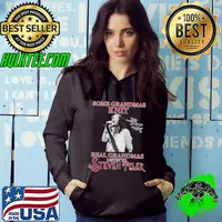 SOme grandmas knit real grandmas listen to Steven Tyler signature shirt