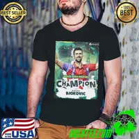 Tennis Rolex Paris Masters Champion Novak Djokovic A Record Extending 40th Masters 1000 Title Shirt Guys V Neck