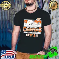 Texas Longhorns Big 12 Football Champions 2023 Shirt Guys V Neck