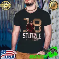 Tim Stutzle Ottawa Landmark German professional ice hockey centre for the Ottawa Senators T-Shirt Guys V Neck