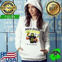 Valiant University of Michigan football mich-again and again 2023 Big Ten Champions shirt