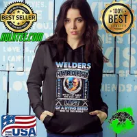 Welders are the hardest you have ever seen last of a dying breed skull s Hoodie
