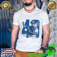 Willson Contreras Venezuelan professional baseball catcher for the St. Louis Cardinals C Alpha T-Shirt Guys V Neck