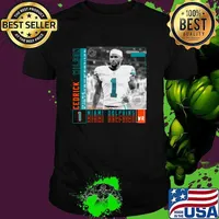 Cedrick Wilson American football wide receiver for the Miami Dolphins Poster T-Shirt Unisex