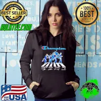 Champion Detroit Lions Abbey Road David Montgomery Jahmyr Gibbs Alex Anzalone signatures s Hoodie