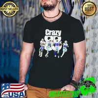 Dallas Cowboys Crazy 88s s Guys V Neck