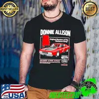 Donnie Allison Checkered Flag Sports NASCAR Hall of Fame shirt