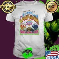 Dueling the battle for California Super Bowl XXIX San Francisco 49ers vs San Diego Chargers s Unisex