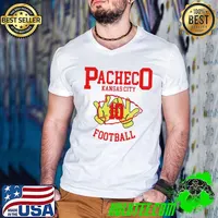 Groovy Pacheco Kansas City Football Shirt Guys V Neck