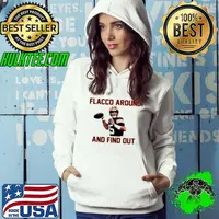 Joe Flacco around and find out Cleveland Browns player football s Hoodie