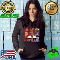 Maryland Sports Teams Mascots Maryland Terrapins, Baltimore Orioles And Baltimore Ravens Champions Shirt