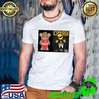 Pittsburgh Penguins VS Carolina Hurricanes NHL 2024 mascot cartoon hockey shirt