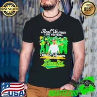 Real women love football smart women love the Oregon Ducks s Guys V Neck