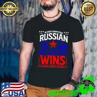 Russian team always wins across all arenas of the world stars T-Shirt Guys V Neck