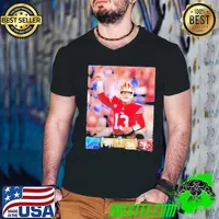San Francisco 49Ers Win 34 31 Detroit Lions 2023 Nfc Champions Final Score s Guys V Neck