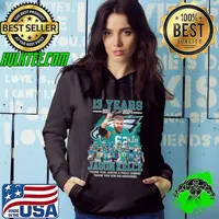 13 Years 2011 2024 Jason Kelce Thank You Jason A Philly Legend Thank You For The Memories Shirt Hoodie