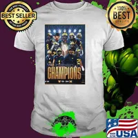 2024 CFP National Champions Are The Michigan Wolverines Football Poster Shirt Unisex