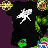 Adult Swim Merch Daylight Curfew x Space Ghost Pigment Dyed Shirts Ladies tee