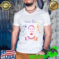 Amari Bailey American professional basketball player for the Charlotte Hornets T-Shirt Guys V Neck