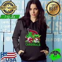 Arizona Cardinals Baby Yoda Happy St.patrick’s Day Shamrock 2024 Shirt Hoodie