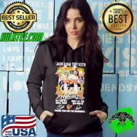 Best jason Aldean And Toby Keith Country Music Legends Thank You For The Memories Signatures Shirt Hoodie