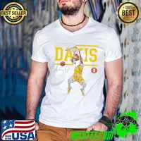 Cartoon Anthony Davis Basketball s Guys V Neck
