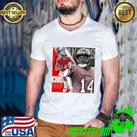 Chris Godwin American football wide receiver for the Tampa Bay Buccaneers T-Shirt Guys V Neck