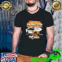 Corey LaJoie Checkered Flag Sports Black Celsius Car Shirt Guys V Neck